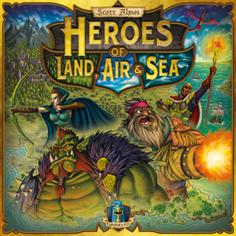 Air & Sea Pestilence Expansion =NEW= Gamelyn Games Heroes of Land 7 player