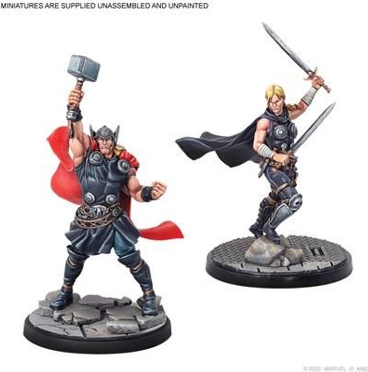 Marvel: Crisis Protocol – Asgardians Affiliation Pack miniaturen