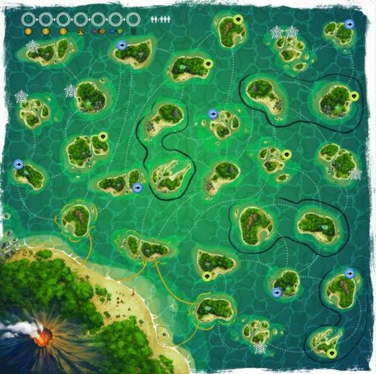 Polynesia: Expansion Map spielbrett