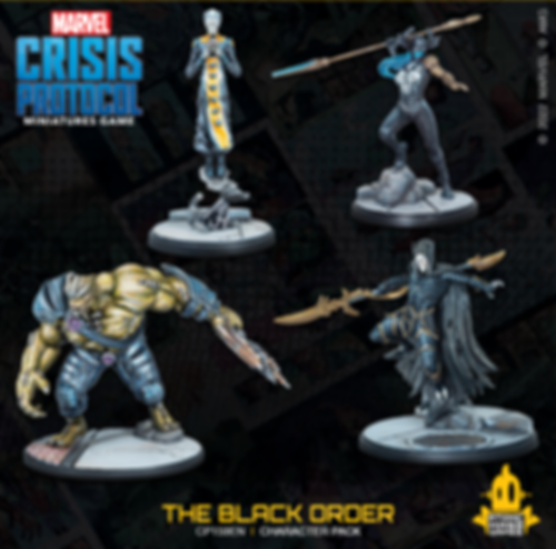 Marvel: Crisis Protocol – Black Order Affiliation Pack miniature