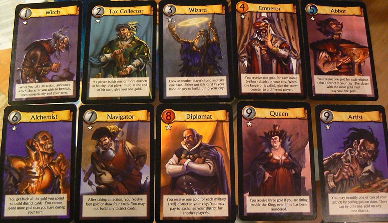 Citadels: The Dark City carte