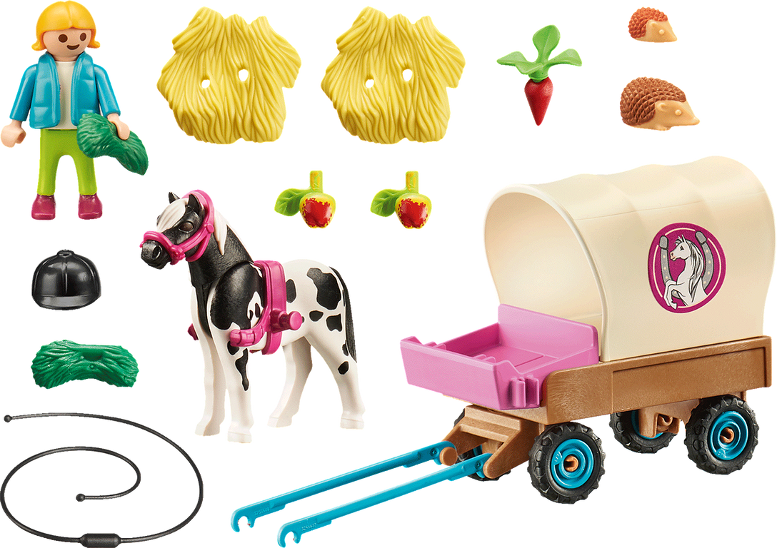 Playmobil® Country Pony Wagon components