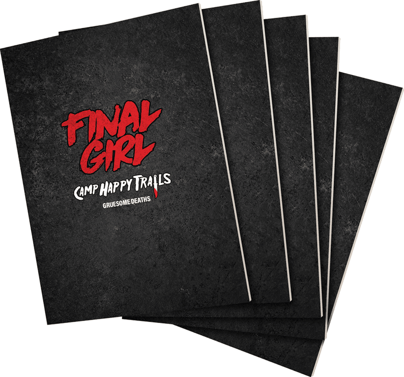 Final Girl: Gruesome Deaths Books Series 1 kaarten