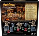HeroQuest: Against the Ogre Horde parte posterior de la caja