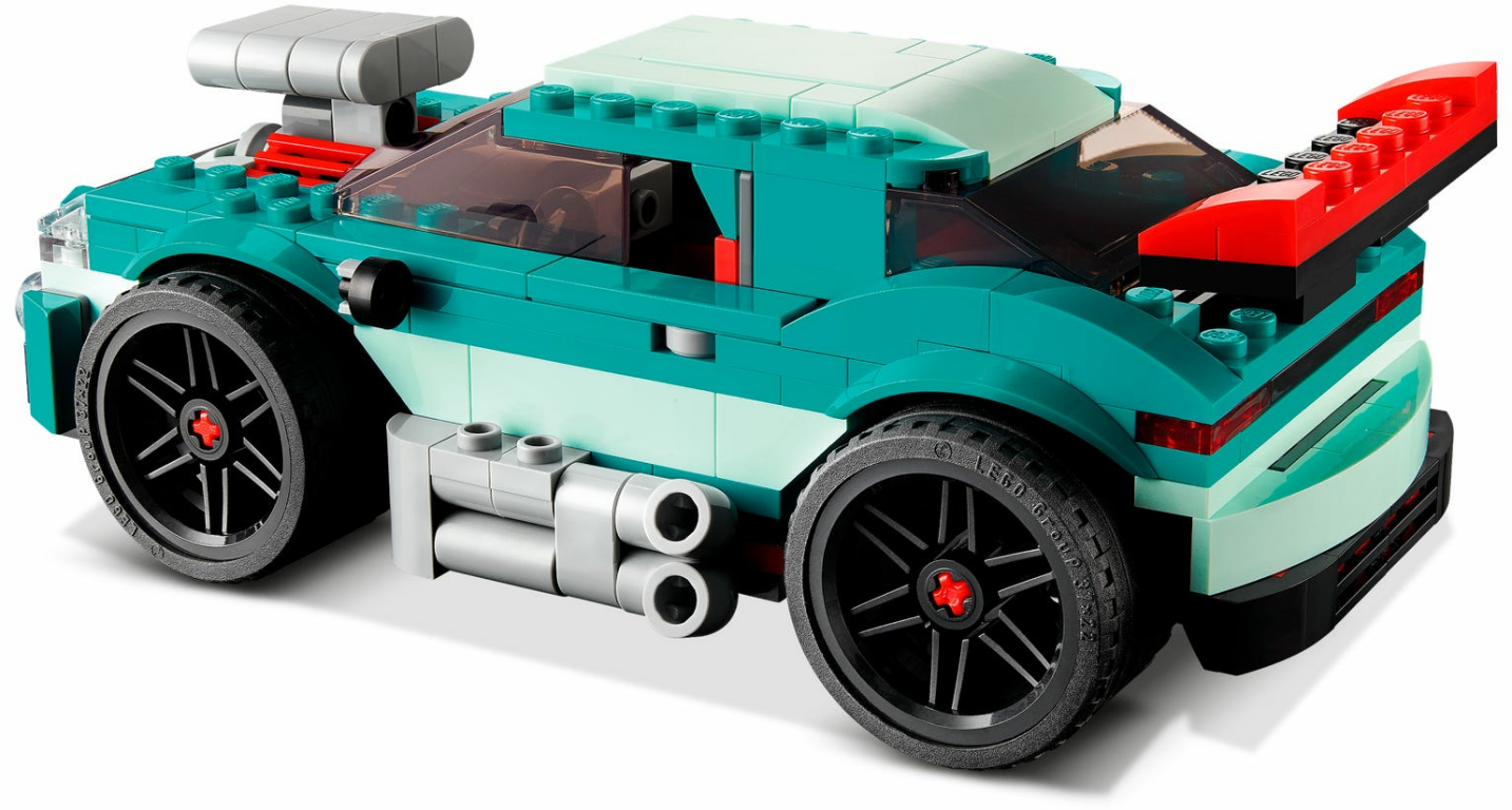 LEGO® Creator Le bolide de rue face arrière