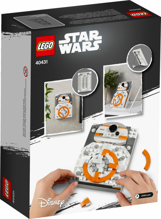 LEGO® Brick Sketches™ BB-8™ dos de la boîte