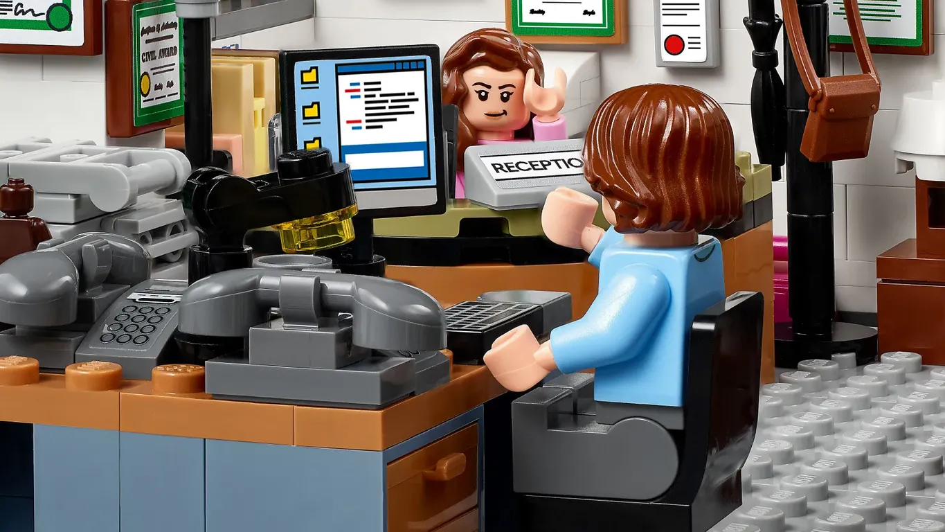 LEGO® Ideas The Office interieur