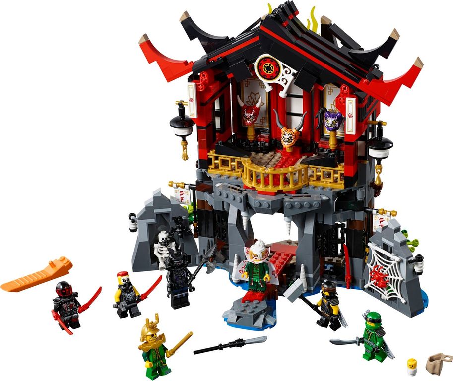 LEGO® Ninjago Temple of Resurrection components