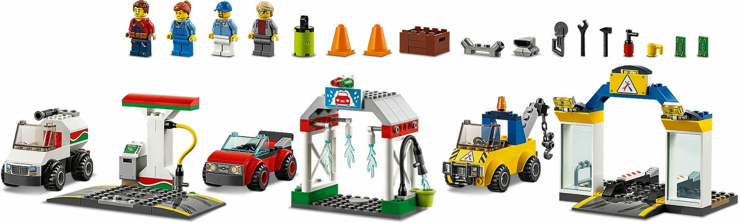 LEGO® City Garage Center components