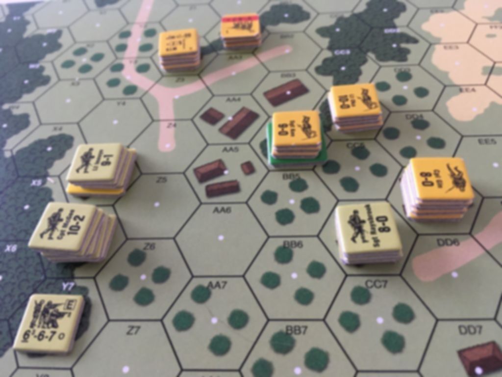 Advanced Squad Leader: Starter Kit #4 – Pacific Theater of Operations gameplay