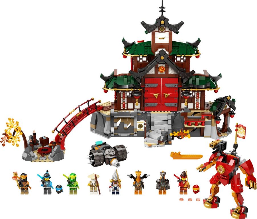 LEGO® Ninjago Ninja Dojo Temple componenti