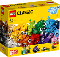 LEGO® Classic Mattoncini e occhi