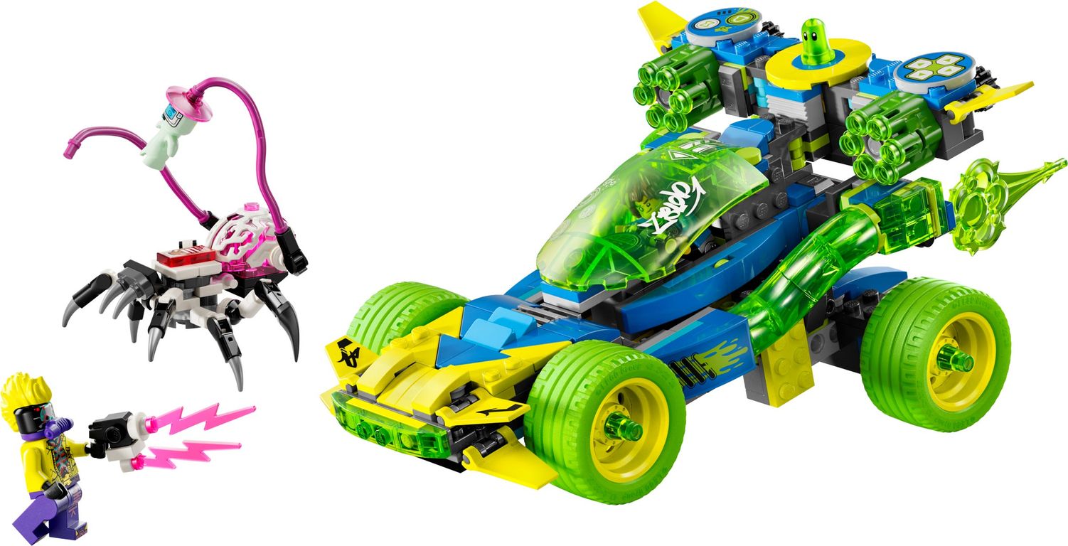 LEGO® DREAMZzz™ Il fuoristrada da corsa di Mateo e Z-Blob componenti