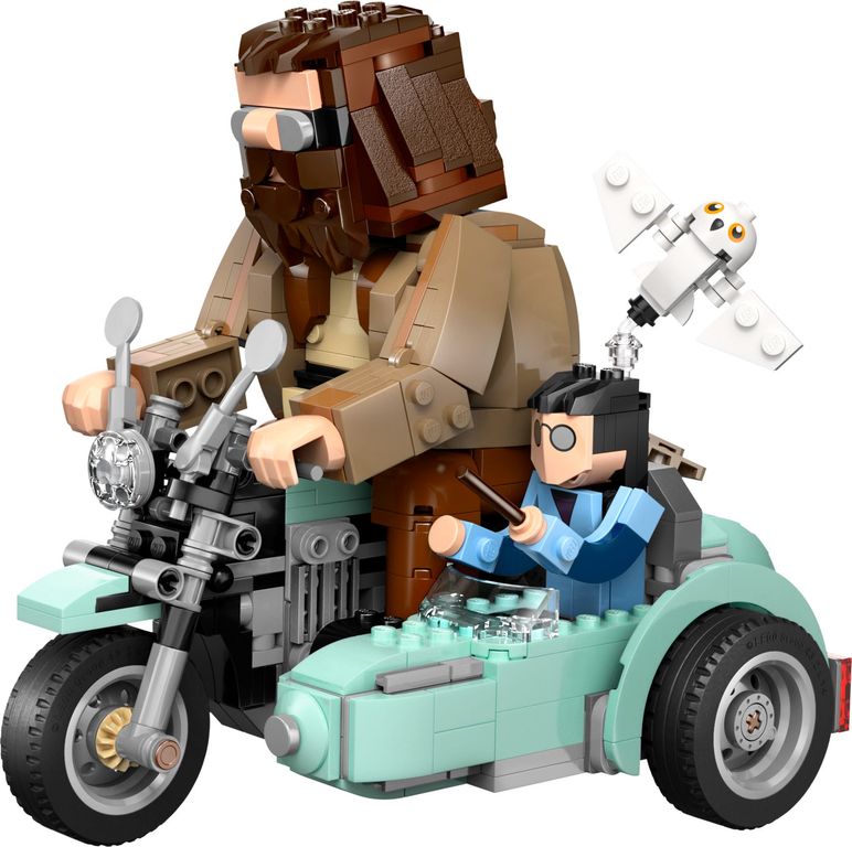 LEGO® Harry Potter™ Viaje en Moto de Hagrid y Harry partes