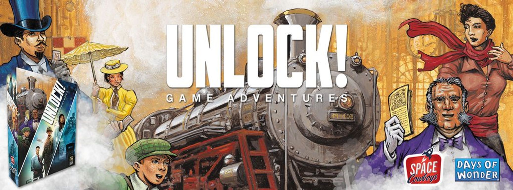 Unlock! - Extraordinary Adventures Board Game - Asmodee Belgium