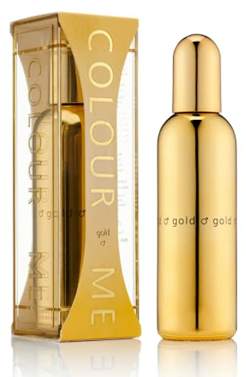 Milton Lloyd Colour Me Gold Eau de parfum box