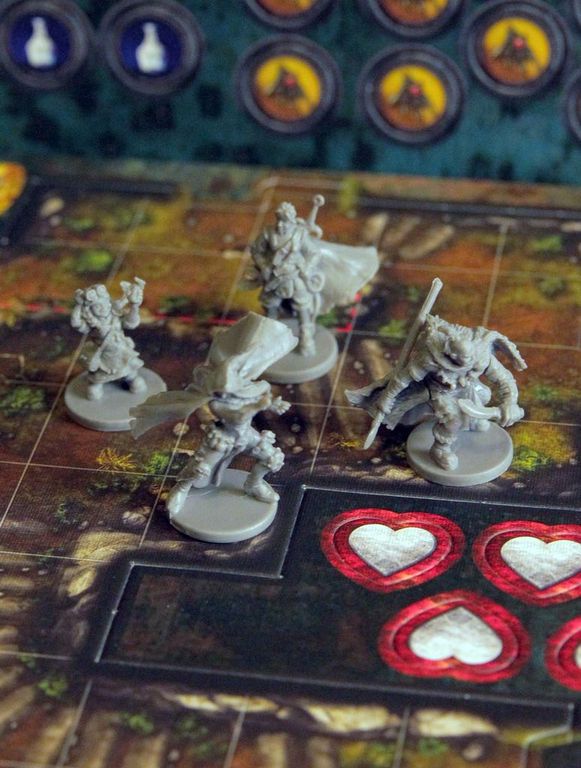 Descent: Viaje a las Tinieblas (Segunda Edición) - Laberinto de Perdición miniaturas