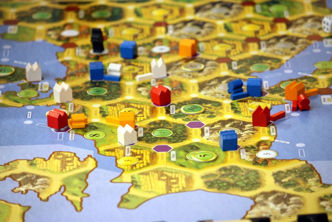 De Kolonisten van Catan: Europa ontwaakt speelwijze