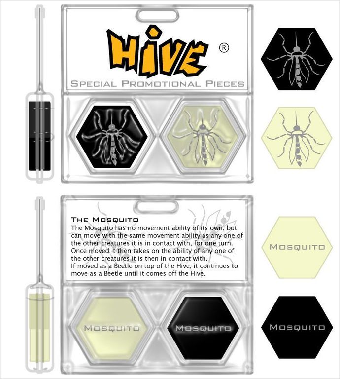 Hive: The Mosquito back of the box