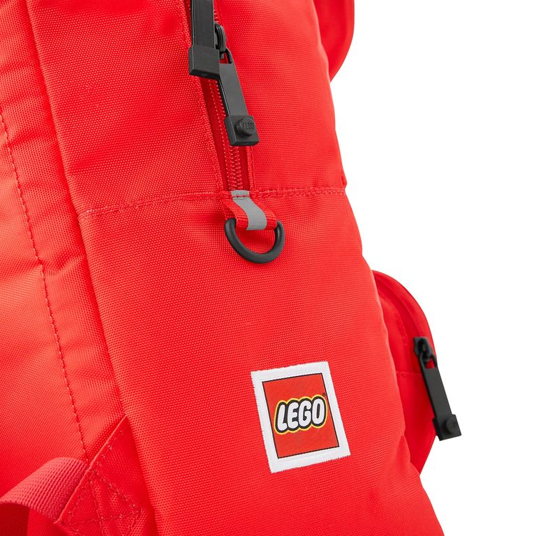 Brick 1x2 Backpack- Br Red reverso