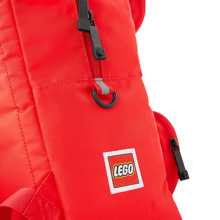 Brick 1x2 Backpack- Br Red rückseite