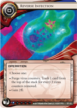 Android: Netrunner - Council of the Crest Reverse Infection card