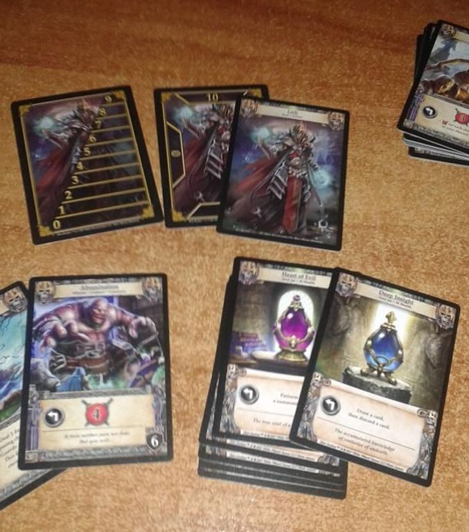 Hero Realms : Deck de Boss Liche cartes