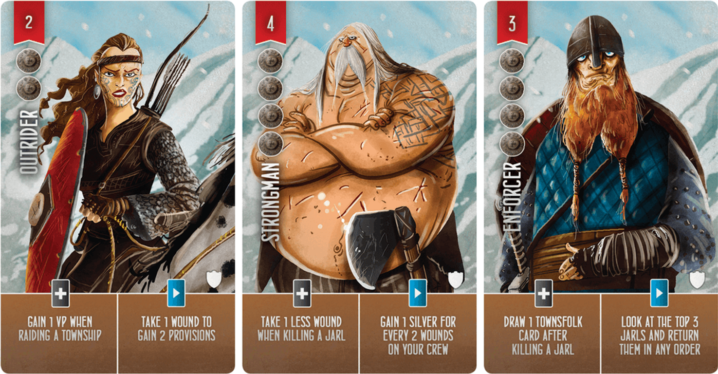 Raiders of the North Sea: Fields of Fame cards