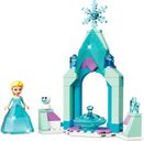 LEGO® Disney Il cortile del castello di Elsa componenti