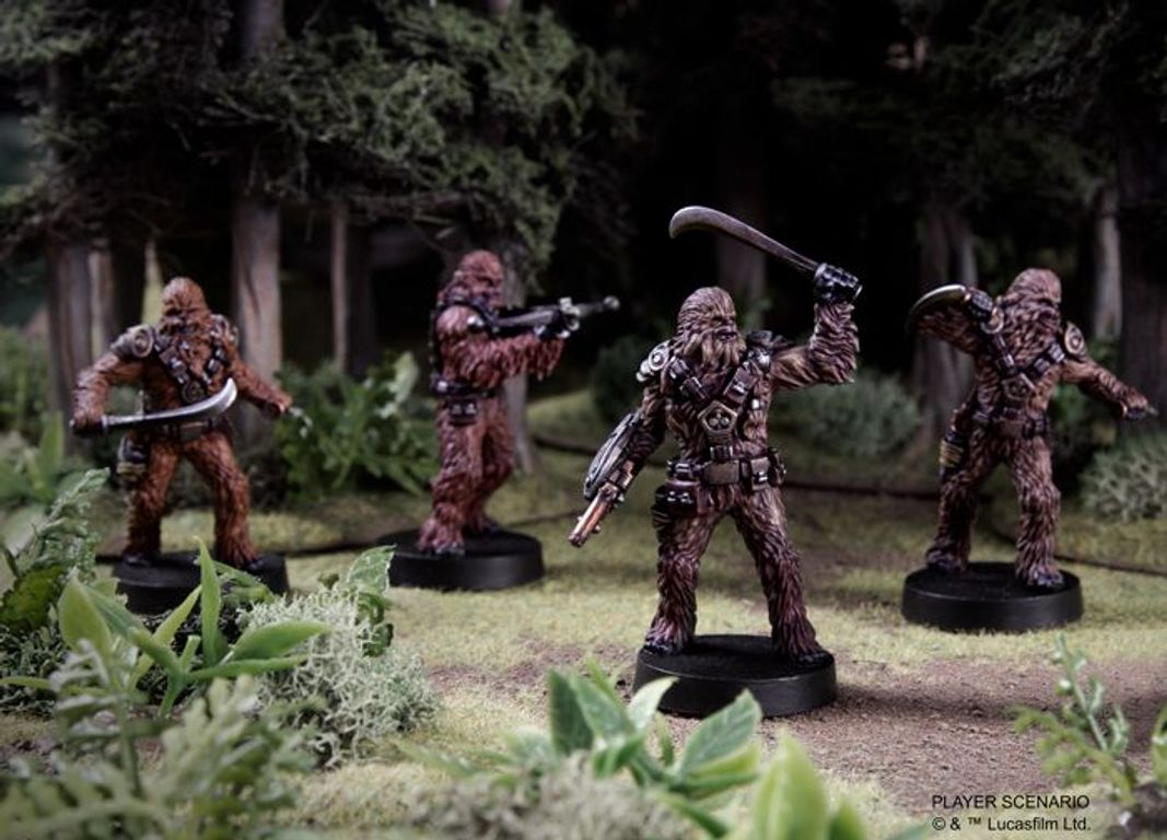 Star Wars Legion Wookie Warriors Expansion | Two Player Battle Game |  Miniatures Game | Strategy Game for Adults and Teens | Ages 14+ | Average