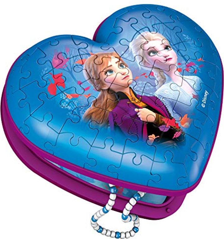 Boîte en forme de cœur Disney Frozen