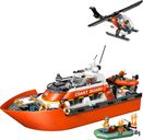 LEGO® City Coast Guard Rescue Boat & Helicopter components