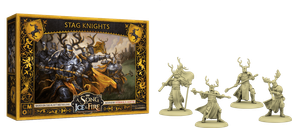 A Song of Ice & Fire: Tabletop Miniatures Game – Stag knights componenten