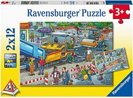 2 Puzzles - Straßenbaustelle