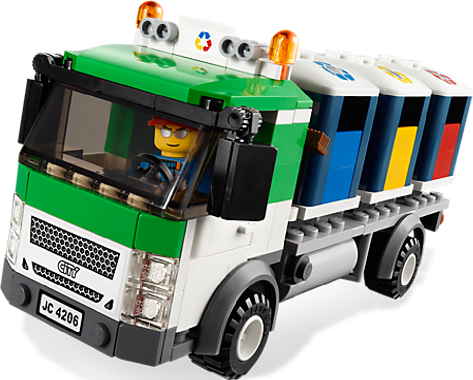 LEGO® City Recycling Truck components