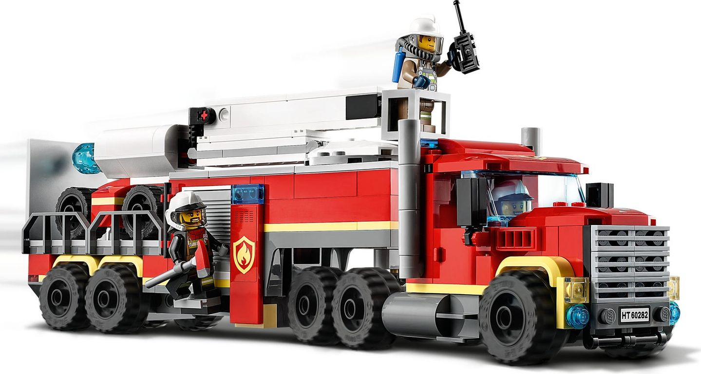 LEGO® City Fire Command Unit components