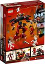 LEGO® Ninjago De Samoerai Mech achterkant van de doos