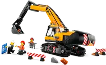 LEGO® City Yellow Construction Excavator components