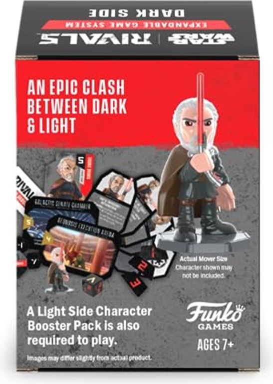 Star Wars Rivals Series 1: Character Booster Pack – Dark Side achterkant van de doos