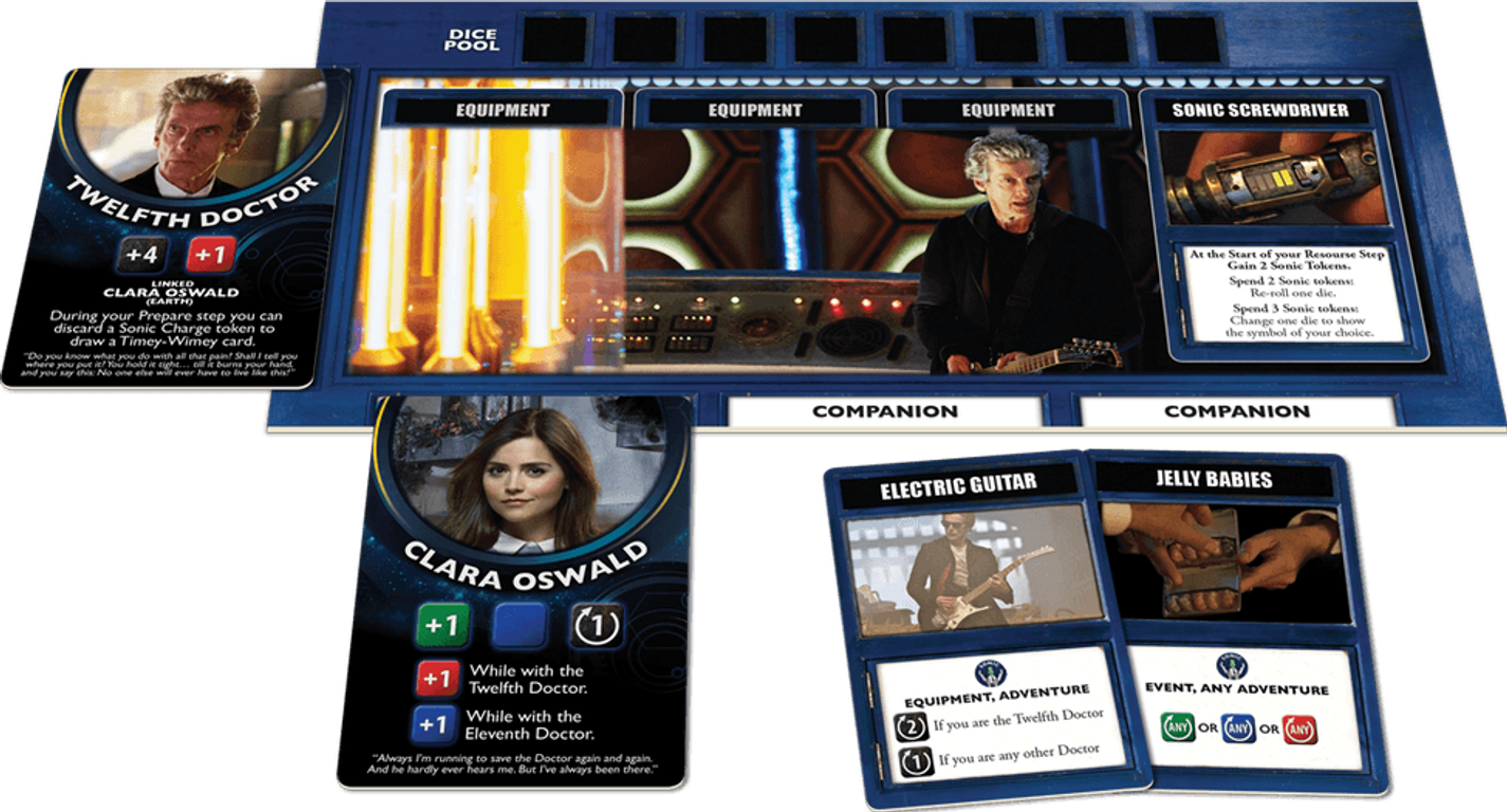 Doctor Who: Time of the Daleks componenti