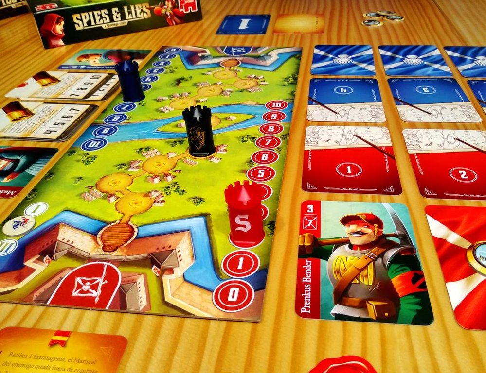 Spies & Lies: A Stratego Story speelwijze