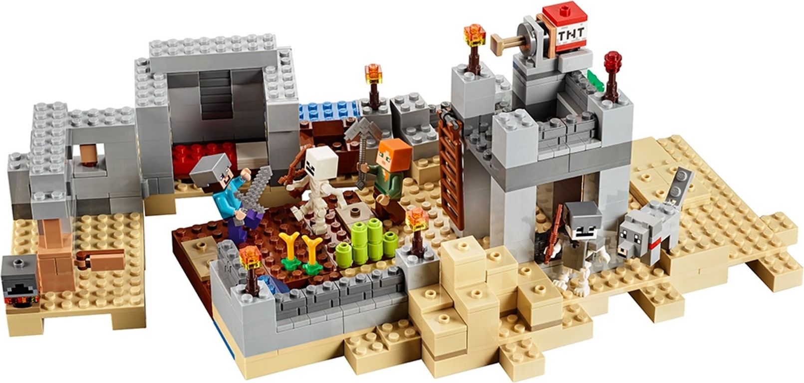 LEGO® Minecraft The Desert Outpost back side