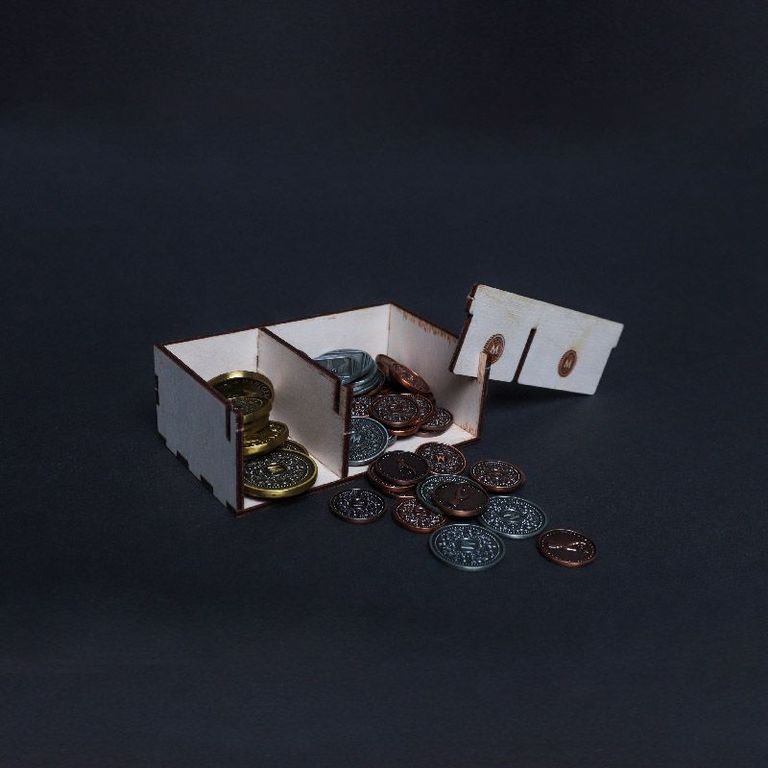 Trickerion: Laserox Trickster's Trunk Organizer composants