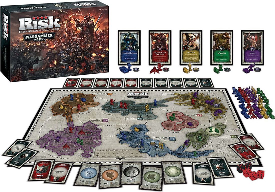 Risk: Warhammer 40,000 components