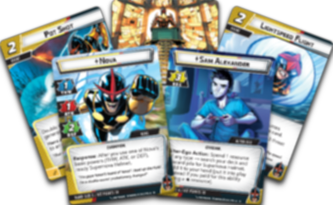 Marvel Champions: The Card Game – Nova Hero Pack cards