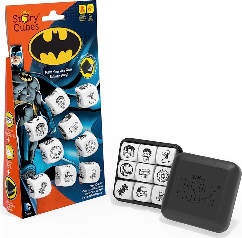 Rory's Story Cubes: Batman components