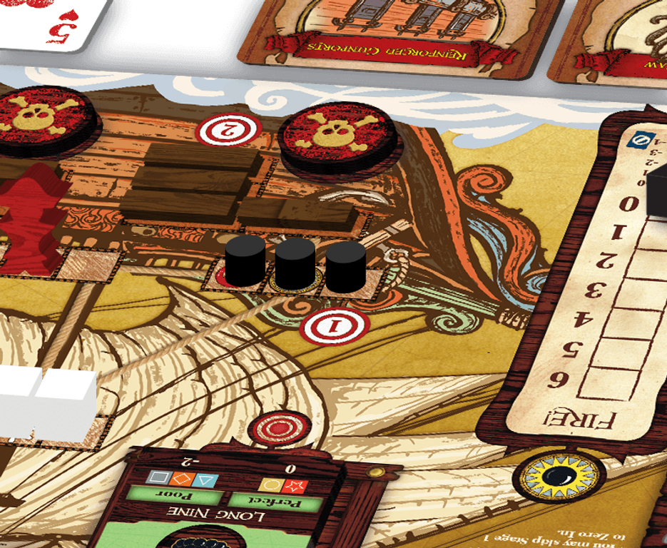 Merchants & Marauders: Broadsides components