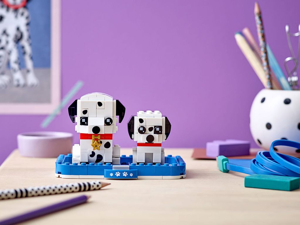 LEGO® BrickHeadz™ Dalmatian components