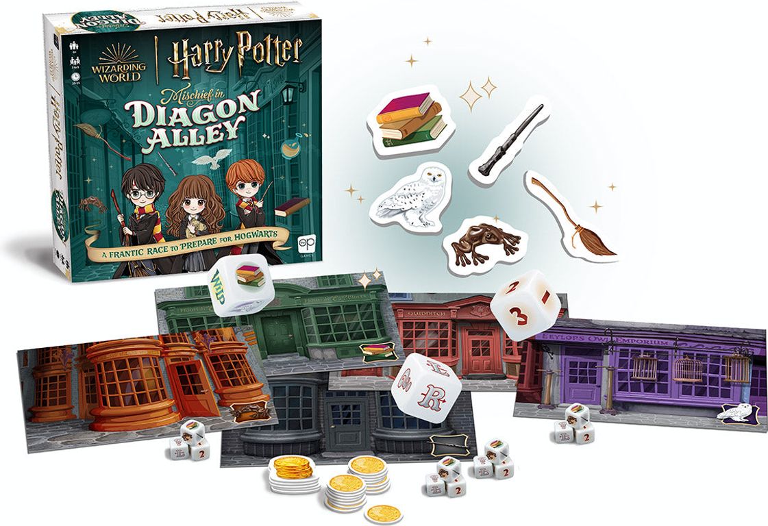 Harry Potter: Mischief on Diagon Alley partes