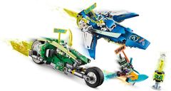 LEGO® Ninjago Jay und Lloyds Power-Flitzer spielablauf